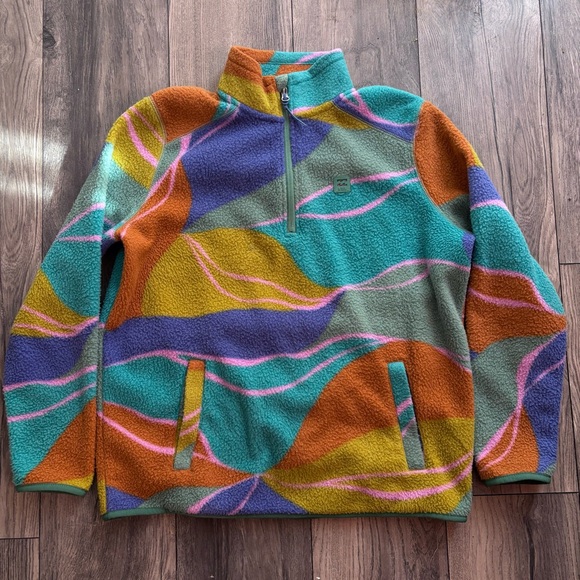 NWOT billabong boundary Zip Lite Pullover size medium - Picture 3 of 7